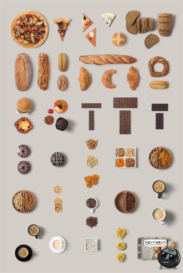 咖啡店奶茶店饮品品牌vi提案包装物件合集展示样机PSD模板PS素材-设计猿