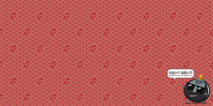 古典中国风祥云中式无缝花纹图案底纹背景AI矢量PNG免抠线稿素材-设计猿