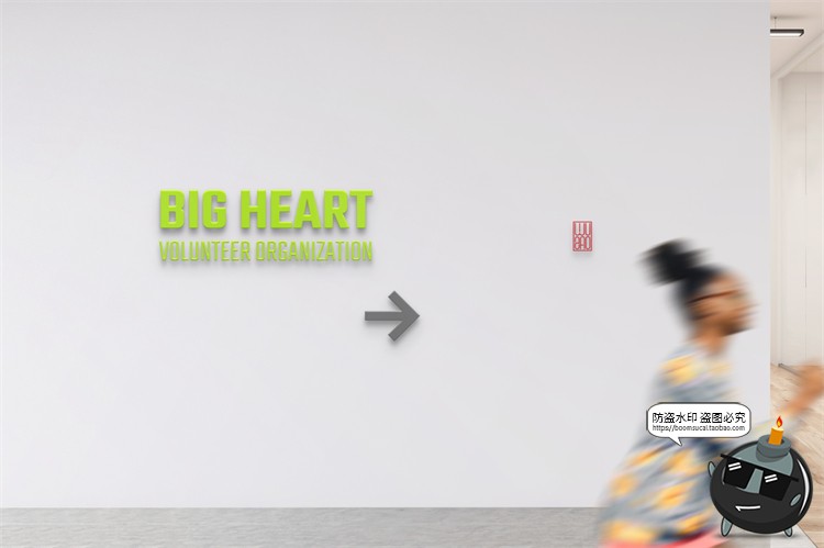 产业园导视系统指示牌引路牌VI提案智能贴图样机PSD模板PS素材-设计猿