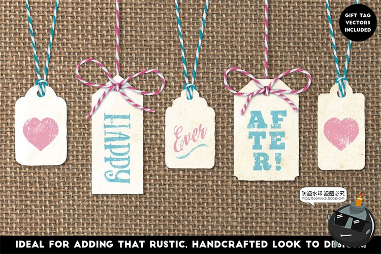 图片[4]-麻绳绳索绳子粗绳亚麻草绳彩色绳子绳结画笔brush笔触AI笔刷素材-设计猿