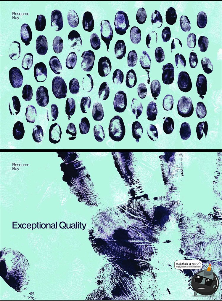 图片[3]-手印掌纹指纹指印手掌纹理肌理PS笔刷ABR格式后期合成PS素材-设计猿