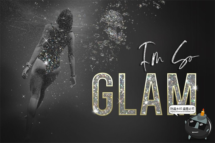 图片[4]-钻石碎钻宝石闪闪发光水晶艺术PS样式ASL格式JPG背景图片PS素材-设计猿