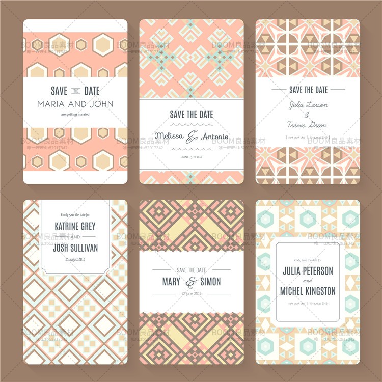 森系小清新花卉底纹卡片海报笔记本包装背景设计AI矢量图案素材-设计猿