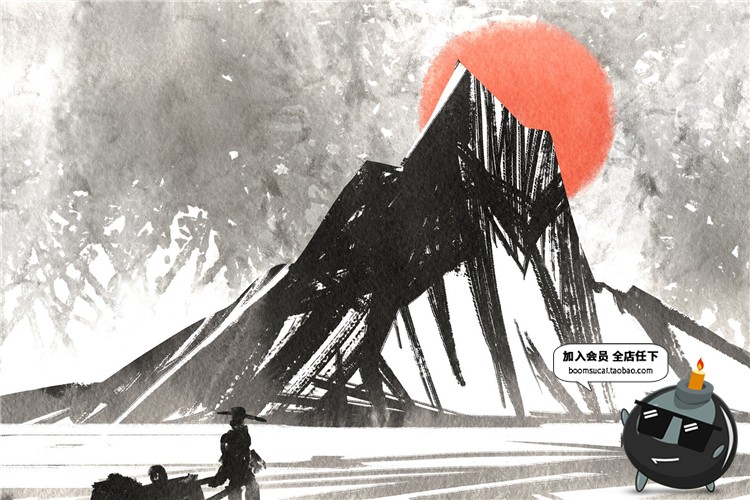 图片[6]-45款墨水墨迹笔迹晕染手绘纹理效果画笔abr格式PS笔刷设计素材-设计猿