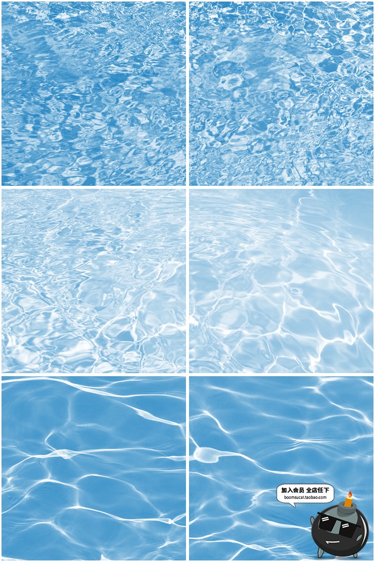 图片[6]-真实海面水面湖面水纹波纹水花浪画笔摄影后期PNG合成PS笔刷素材-设计猿