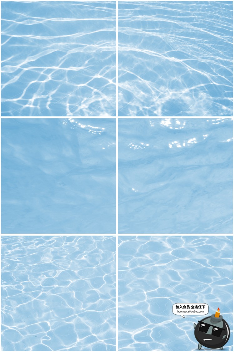 图片[8]-真实海面水面湖面水纹波纹水花浪画笔摄影后期PNG合成PS笔刷素材-设计猿