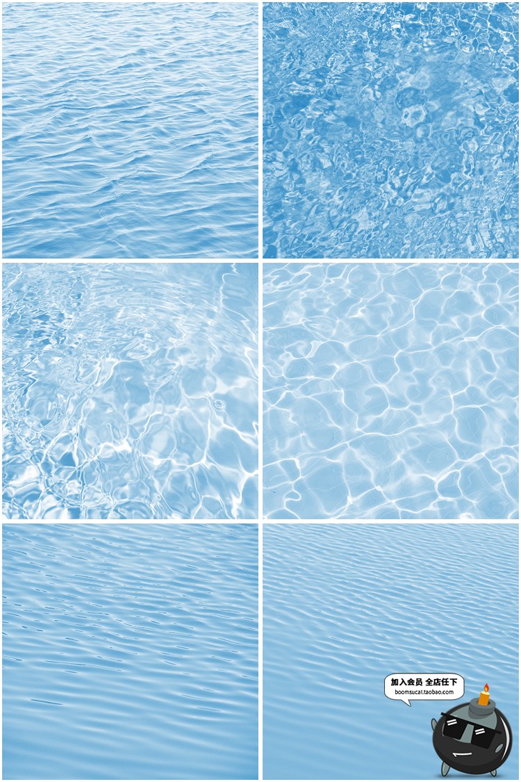 图片[10]-真实海面水面湖面水纹波纹水花浪画笔摄影后期PNG合成PS笔刷素材-设计猿