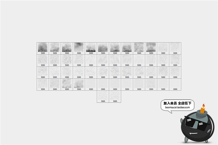 50个雨滴下雨天雨水伤感特效效果照片后期修图abr笔刷PS笔触素材-设计猿