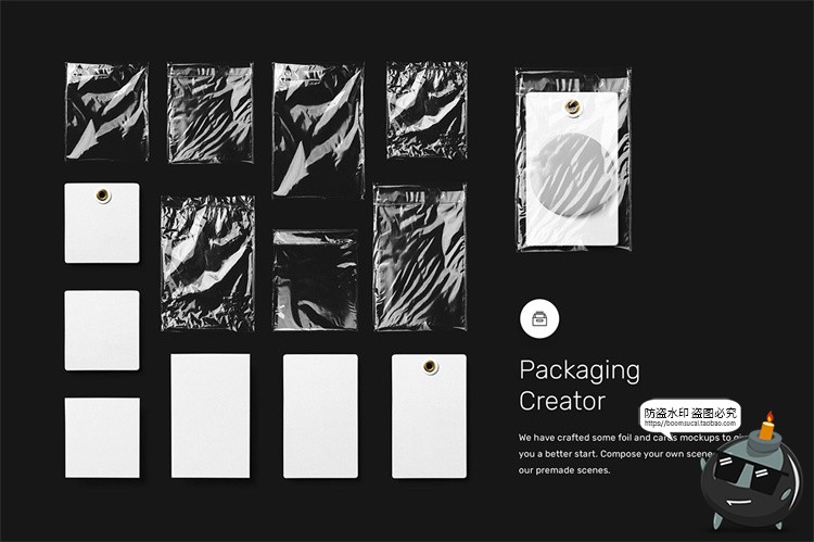 徽章胸针胸牌纽扣标志圆形三角形方形胸章贴图样机PSD模板PS素材-设计猿