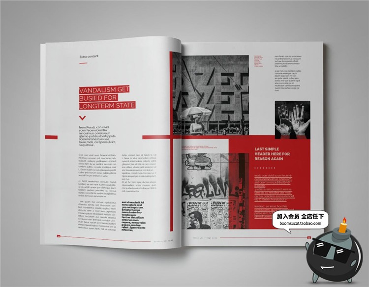 15页房地产楼书画册宣传册杂志介绍图文排版模板AI矢量设计素材-设计猿