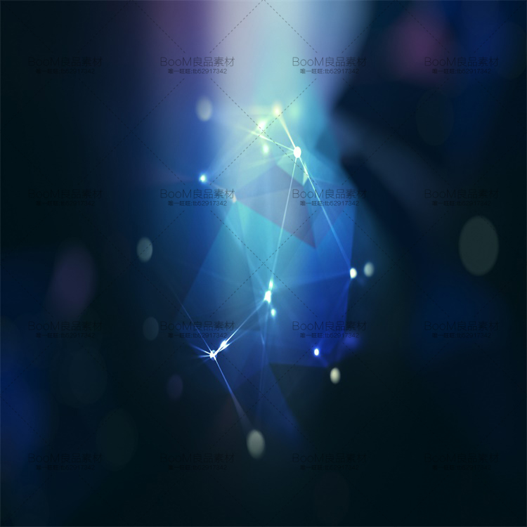酷炫蓝色几何多边形水晶碎片海报背景图案设计素材JPG图片PS素材-设计猿