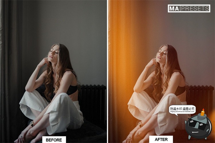 图片[5]-复古胶片漏光质感眩光效照片颗粒效果纹理JPG黑底图片覆盖层素材-设计猿