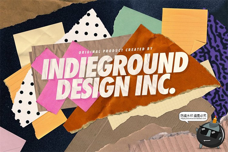 撕纸专题复古怀旧纸张褶皱牛皮纸信封纸便签拼贴PNG免抠图片素材-设计猿