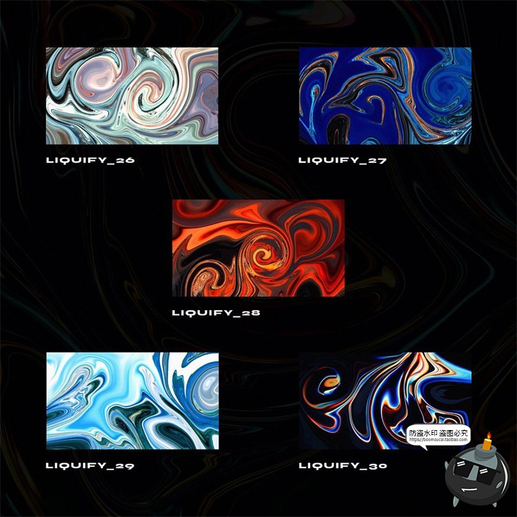 图片[7]-抽象液态大理石炫彩艺术流体纹理视觉海报背景底纹JPG图片素材-设计猿
