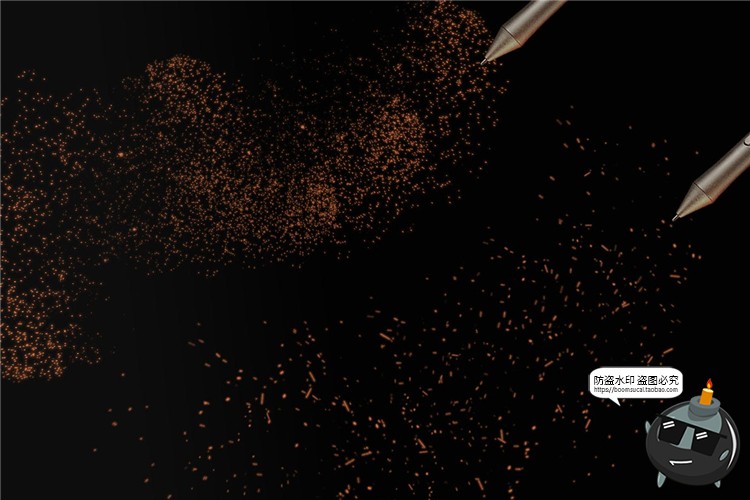 图片[7]-火芒火花火星斑点荧光零星火焰光效装饰PS后期合成笔刷笔触PS素材-设计猿