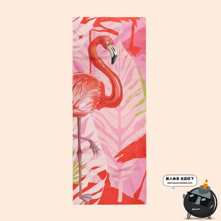 纯色丝巾手帕印花标志宣传vi展示效果PSD贴图样机设计PS素材-设计猿