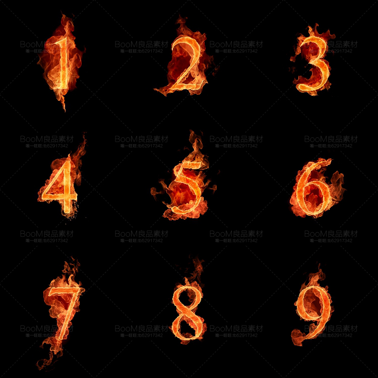 图片[4]-透明火焰特效字母燃烧火苗烈火后期合成海报装饰元素PNG免扣素材-设计猿