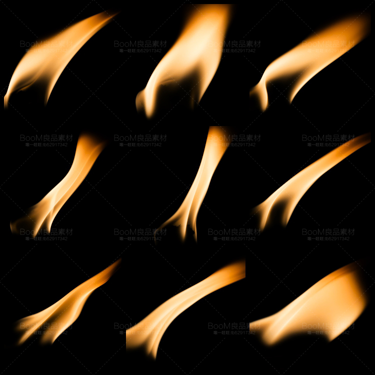 图片[6]-透明火焰特效字母燃烧火苗烈火后期合成海报装饰元素PNG免扣素材-设计猿