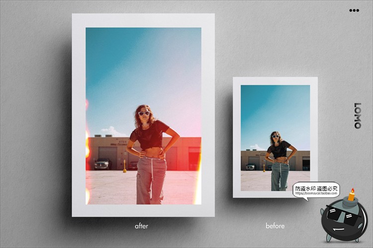 图片[8]-复古漏光照片滤镜光斑胶片光影背景底纹JPG图片黑底后期合成素材-设计猿