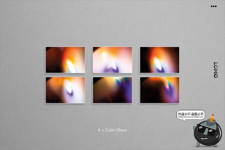 图片[9]-复古漏光照片滤镜光斑胶片光影背景底纹JPG图片黑底后期合成素材-设计猿