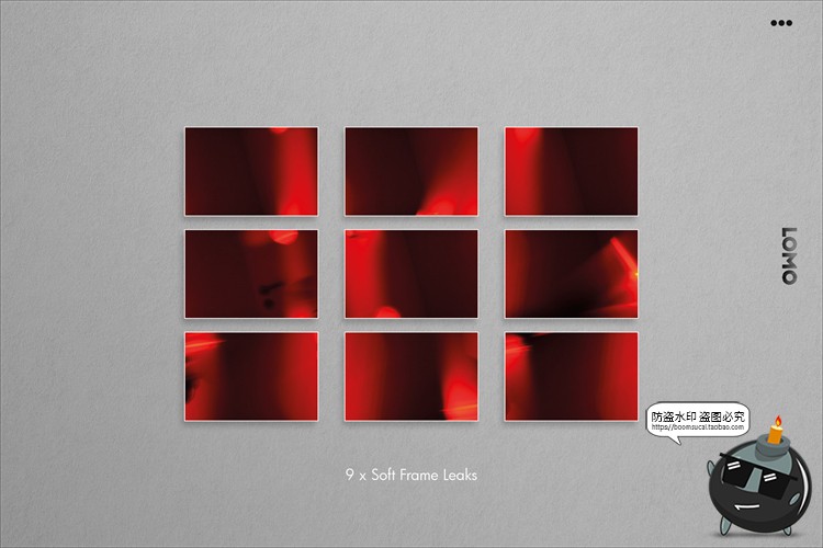 图片[10]-复古漏光照片滤镜光斑胶片光影背景底纹JPG图片黑底后期合成素材-设计猿