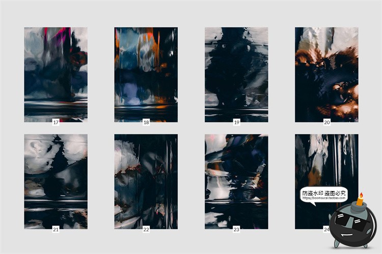 抽象褶皱金属箔反射纹理底纹背景图案后期合成JPG格式图片素材-设计猿