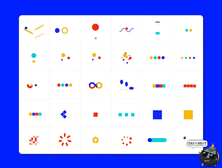 APP动效GIF加载图标loading等待动画下拉刷新动态PNG免抠帧数素材-设计猿