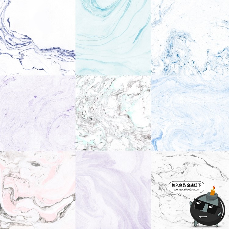 水彩淡雅大理石石纹质感效果纹理痕迹叠加背景高清JPG图片PS素材-设计猿
