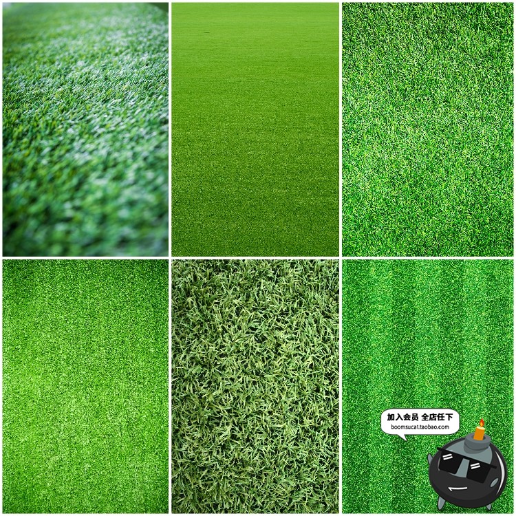 图片[2]-绿茵草坪草地绿地小草绿植物背景纹理JPG高清图片后期合成PS素材-设计猿