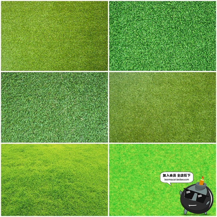 图片[14]-绿茵草坪草地绿地小草绿植物背景纹理JPG高清图片后期合成PS素材-设计猿