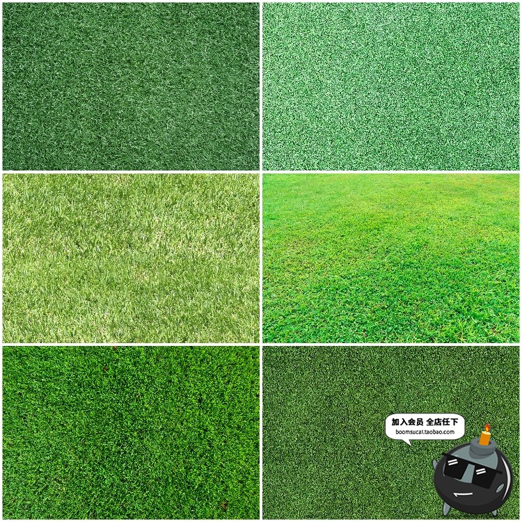 图片[15]-绿茵草坪草地绿地小草绿植物背景纹理JPG高清图片后期合成PS素材-设计猿