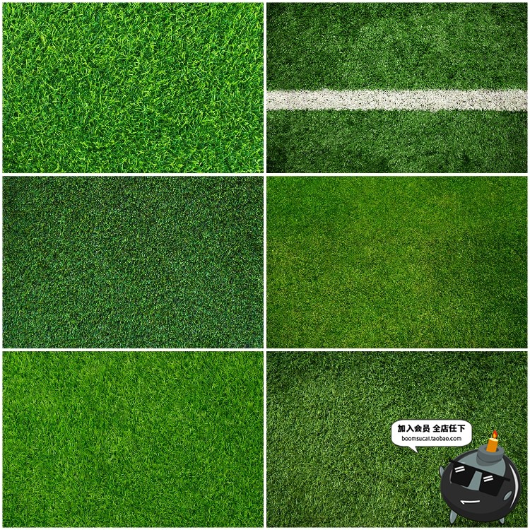 图片[17]-绿茵草坪草地绿地小草绿植物背景纹理JPG高清图片后期合成PS素材-设计猿