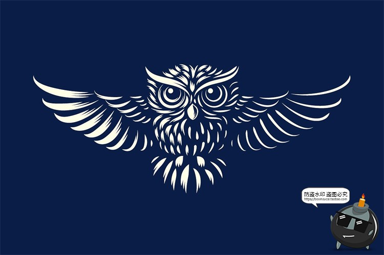 图片[11]-100款木刻风格版画锐利线条清晰锋利剪贴插画效果Ai矢量笔刷素材-设计猿