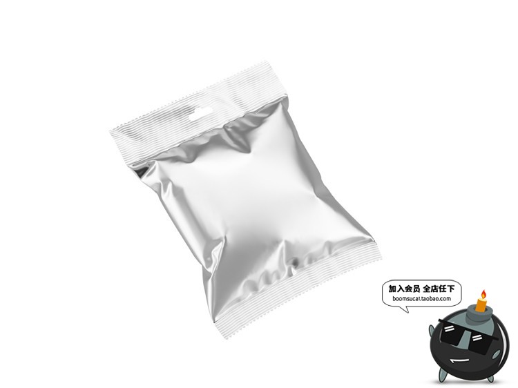 小零食巧克力糖果点心小装装包装设计效果展示PSD模板样机PS素材-设计猿