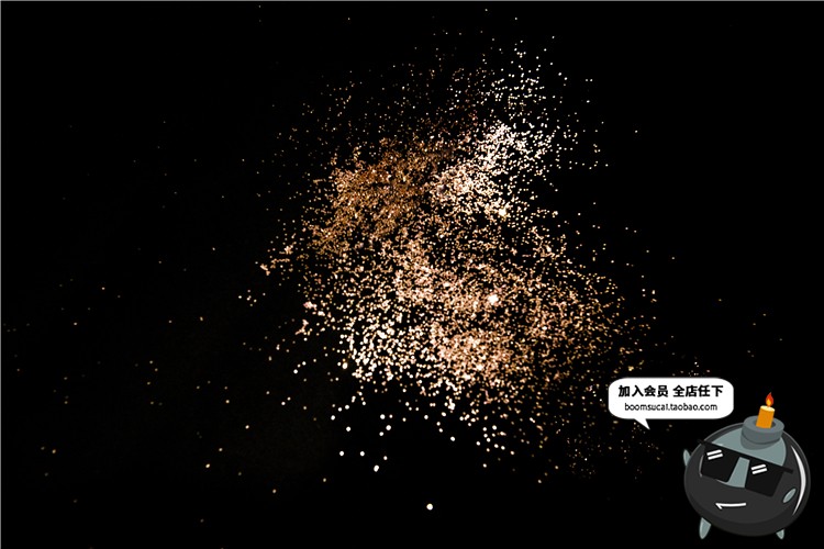 图片[2]-魔法吹金色亮片金沙粉砂砾飞舞影楼摄影后期叠加JPG合成素材-设计猿