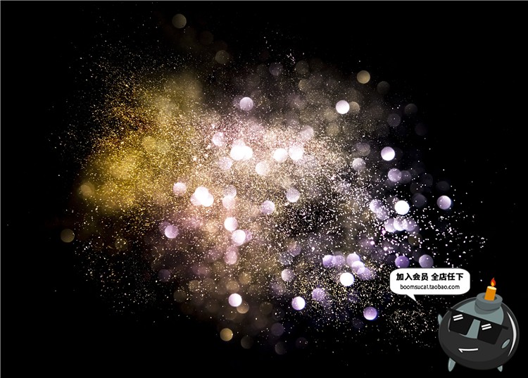 图片[6]-魔法吹金色亮片金沙粉砂砾飞舞影楼摄影后期叠加JPG合成素材-设计猿