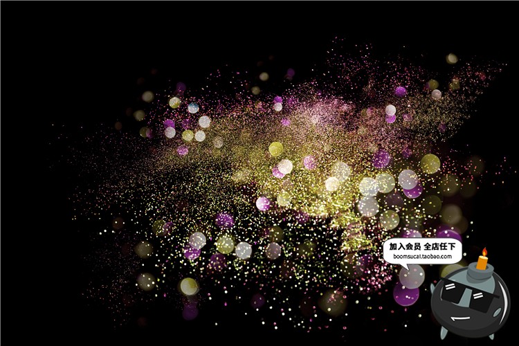 图片[15]-魔法吹金色亮片金沙粉砂砾飞舞影楼摄影后期叠加JPG合成素材-设计猿