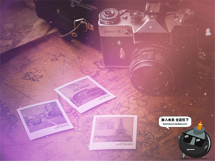 复古电影老胶片噪点灰尘效果纹理素材叠加后期背景JPG图片PS素材-设计猿