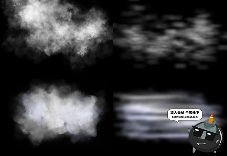 图片[2]-迷雾烟雾雾霾仙境丛林风景合成环境渲染高清透明PNG免扣后期素材-设计猿