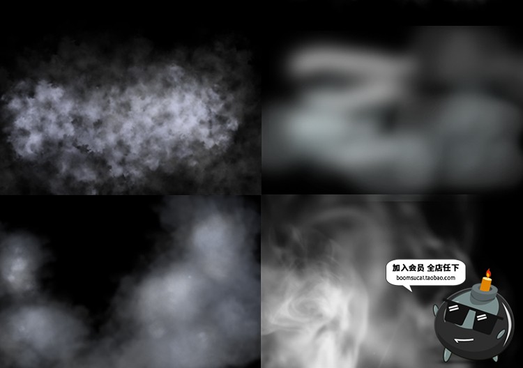 图片[6]-迷雾烟雾雾霾仙境丛林风景合成环境渲染高清透明PNG免扣后期素材-设计猿