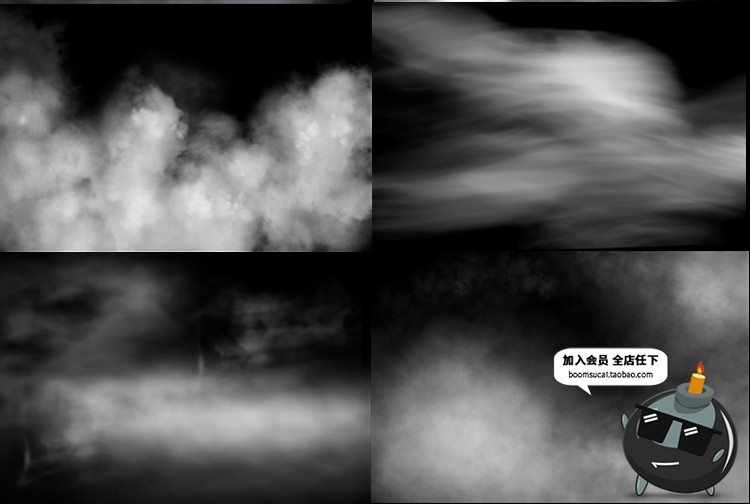 图片[7]-迷雾烟雾雾霾仙境丛林风景合成环境渲染高清透明PNG免扣后期素材-设计猿