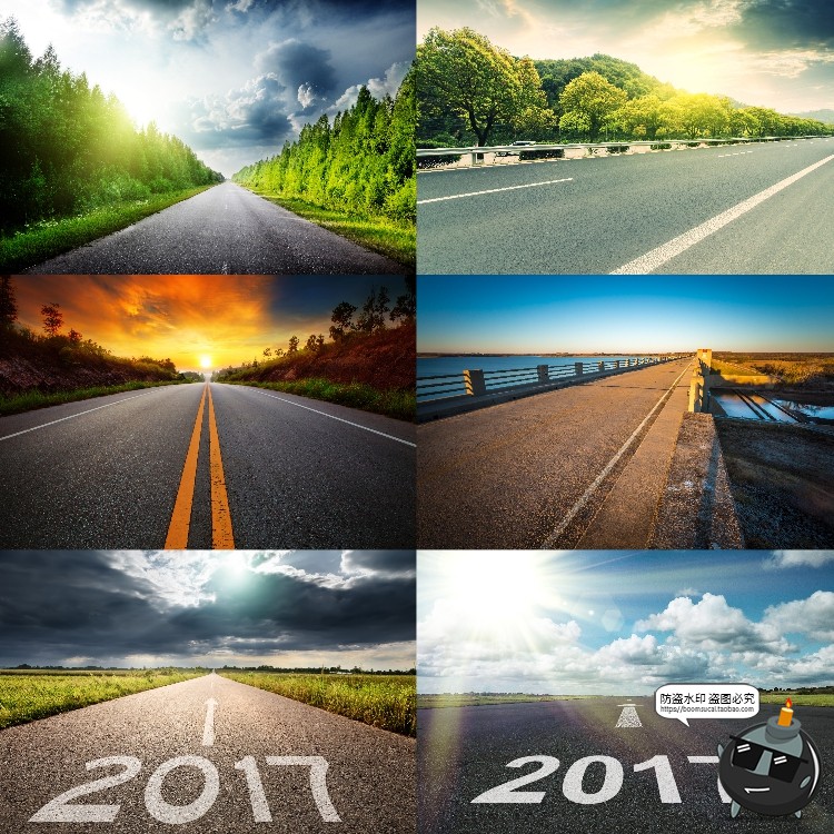 图片[7]-高清柏油公路沥青道路马路自然风光背景风景后期合成JPG图片素材-设计猿