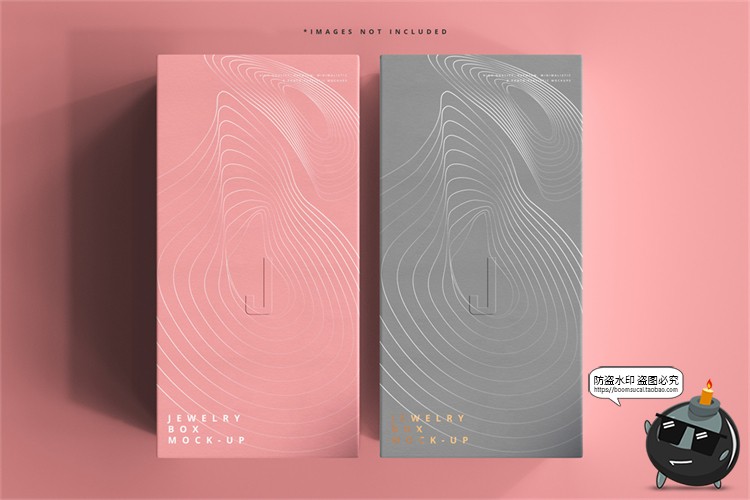 图片[4]-长方形天地盖木质礼盒礼品包装纸盒智能贴图样机PSD模板PS素材-设计猿