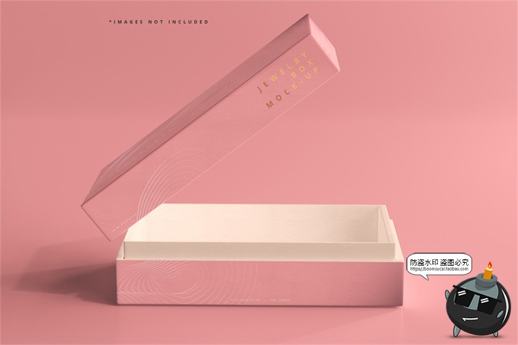 图片[6]-长方形天地盖木质礼盒礼品包装纸盒智能贴图样机PSD模板PS素材-设计猿