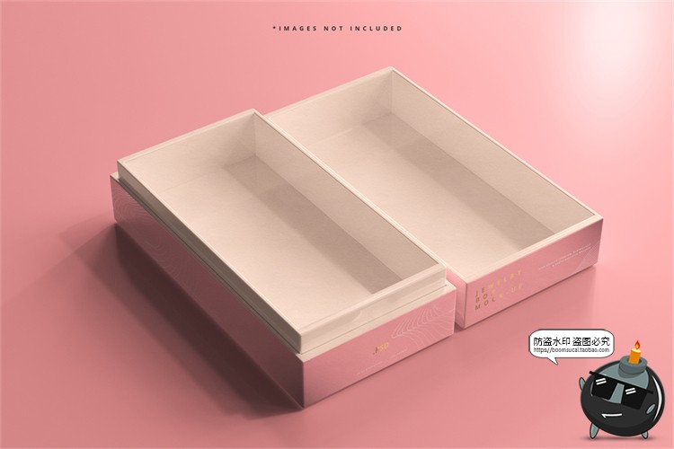 图片[7]-长方形天地盖木质礼盒礼品包装纸盒智能贴图样机PSD模板PS素材-设计猿