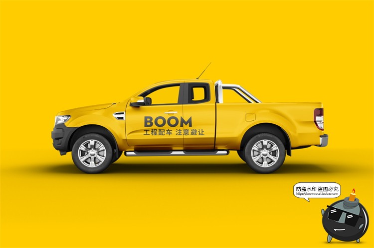 图片[3]-工程建筑工地企业品牌VI提案LOGO形象展示贴图样机PSD模板PS素材-设计猿