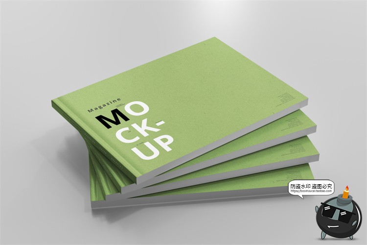 图片[10]-横板产品宣传画册书籍杂志本子封面展开叠起智能样机PSD模板素材-设计猿