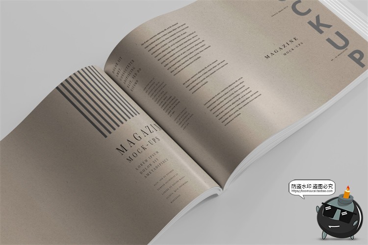 图片[12]-横板产品宣传画册书籍杂志本子封面展开叠起智能样机PSD模板素材-设计猿