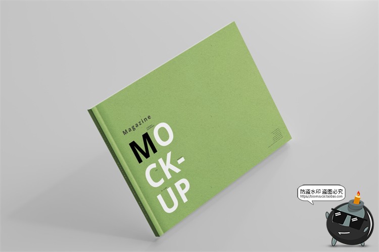 图片[21]-横板产品宣传画册书籍杂志本子封面展开叠起智能样机PSD模板素材-设计猿