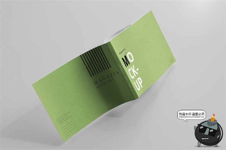 图片[24]-横板产品宣传画册书籍杂志本子封面展开叠起智能样机PSD模板素材-设计猿